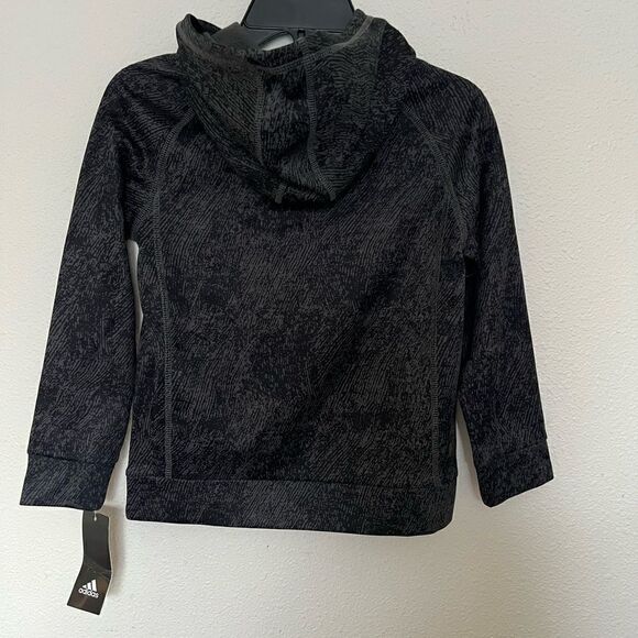 Adidas Boys Hoodie Sweatshirt Jacket size 6 - Picture 2 of 4